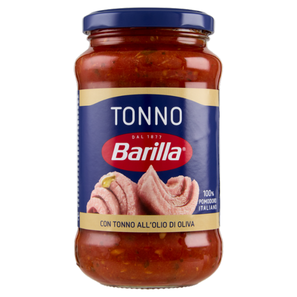 Barilla Sugo Tonno 100% Pomodoro Italiano Condimento per Pasta 400g