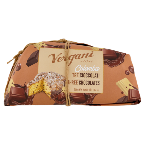 Vergani Colomba Tre Cioccolati 750 g