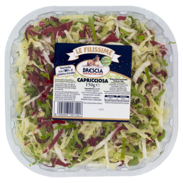 Brescia Le Pronte in Tavola le Filissime Capricciosa 150 g