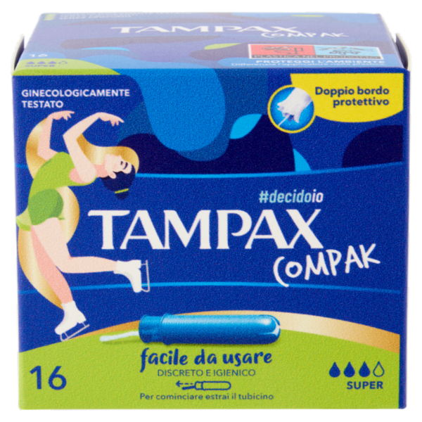 Tampax Compak Super 16 pz