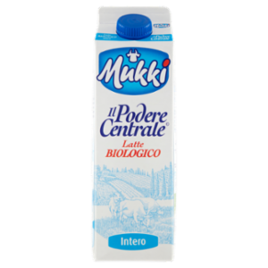 Mukki Il Podere Centrale Latte Biologico Intero 1 Litro