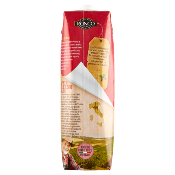 San Crispino Carattere Antico Sangiovese Merlot Rubicone I.G.T. 1000 ml