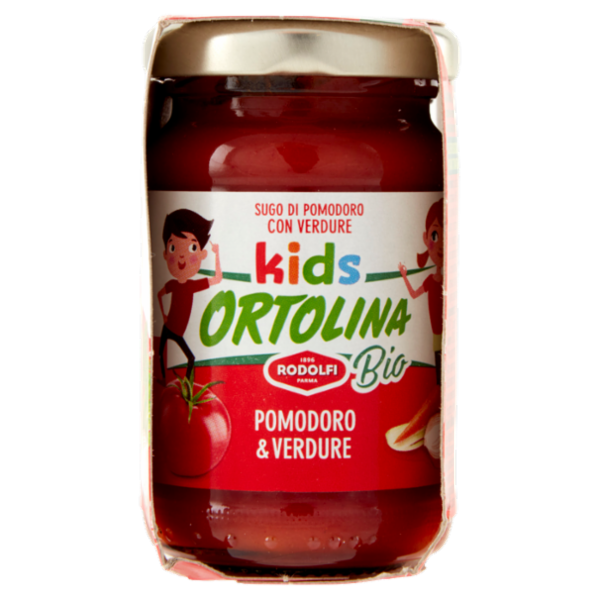 Ortolina kids Bio Pomodoro & Verdure 2 x 100 g