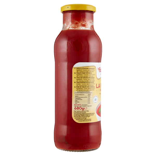 la fiammante la Passata con Basilico 680 g