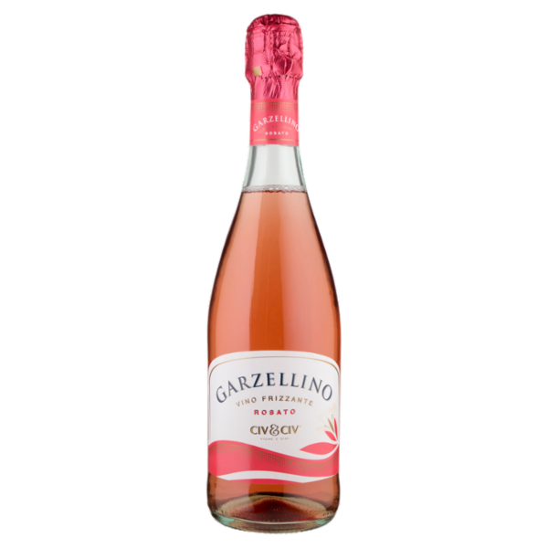 Civ&Civ Garzellino Vino Frizzante Secco Rosato Emilia IGT 75 cl