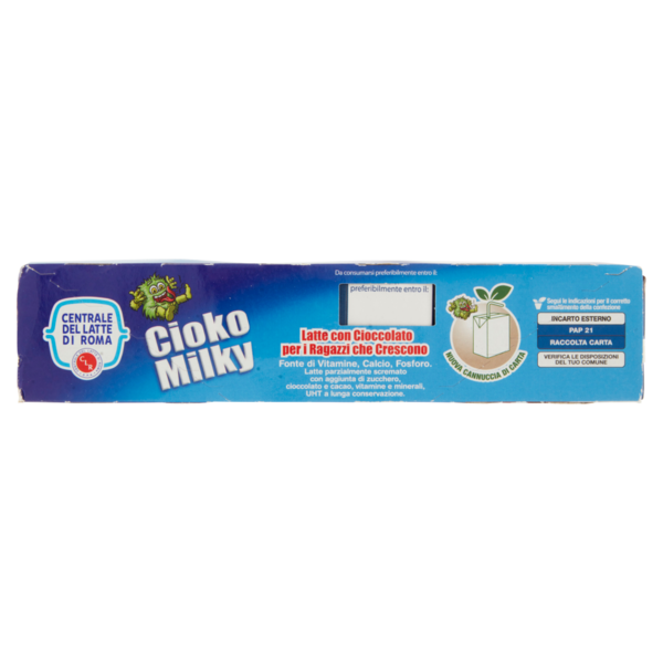 Centrale del Latte di Roma Cioko Milky Latte con Cioccolato 3 x 200 ml