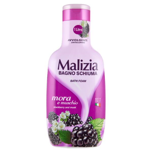 Malizia Bagno Schiuma mora e muschio 1000 mL