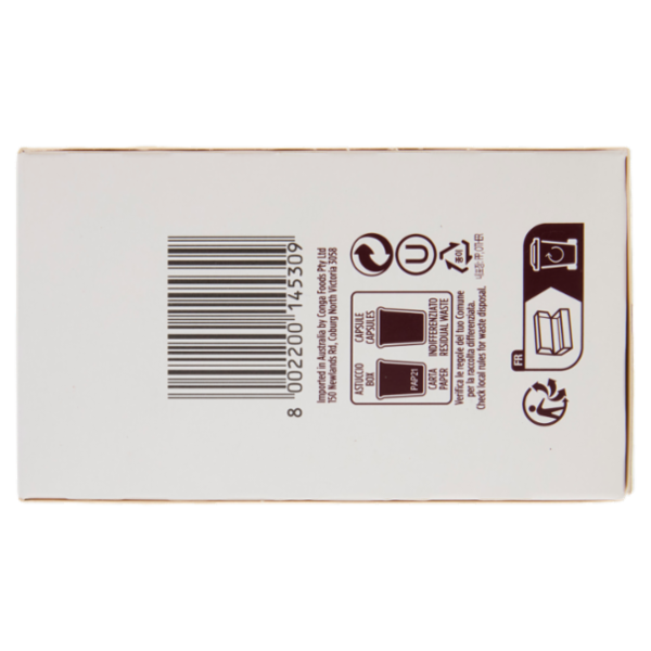 Kimbo Intenso Napoletano Capsule Compatibili con Macchine Nespresso* Original 40 x 5,5 g