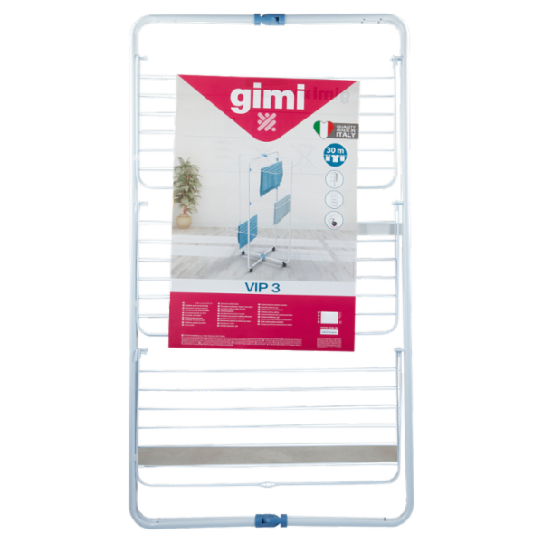 Gimi Vip 3 Stendibiancheria a torre in acciaio