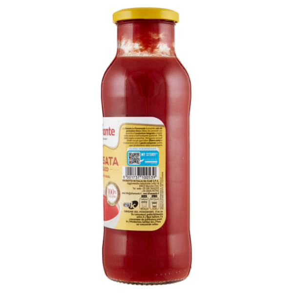la fiammante la Passata con Basilico 680 g