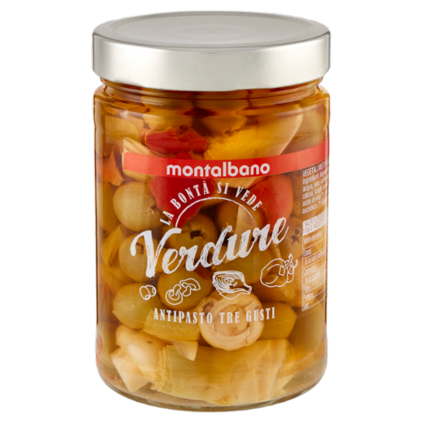 montalbano Verdure Antipasto Tre Gusti 540 g
