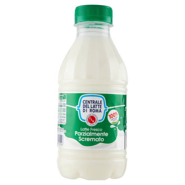 Centrale del Latte di Roma Latte Fresco Parzialmente Scremato 500 ml