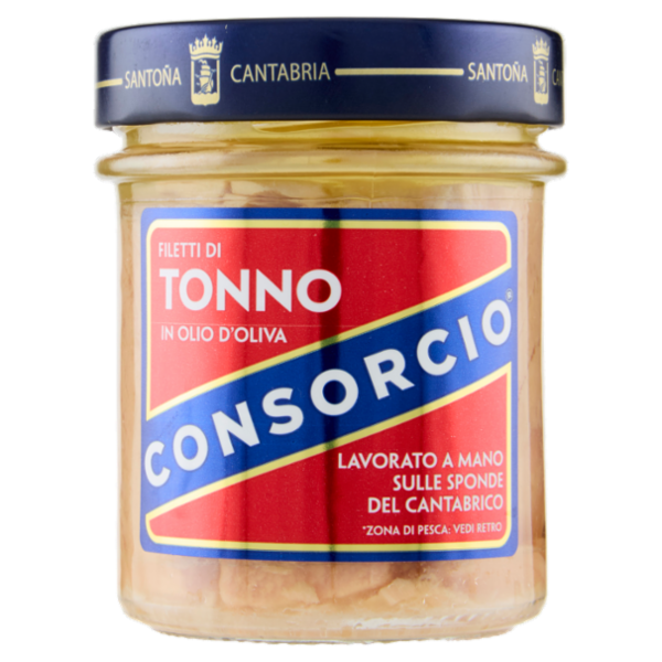Consorcio Filetti di Tonno in Olio di Oliva 180 g
