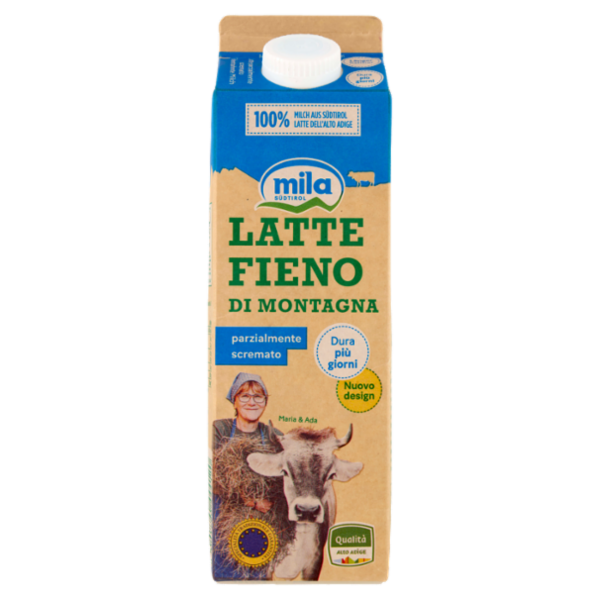 mila Latte Fieno di Montagna parzialmente scremato 1000 ml