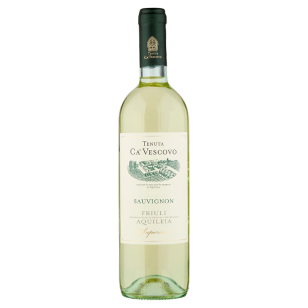 Tenuta Ca' Vescovo Sauvignon Superiore Friuli DOC Aquileia 750 ml