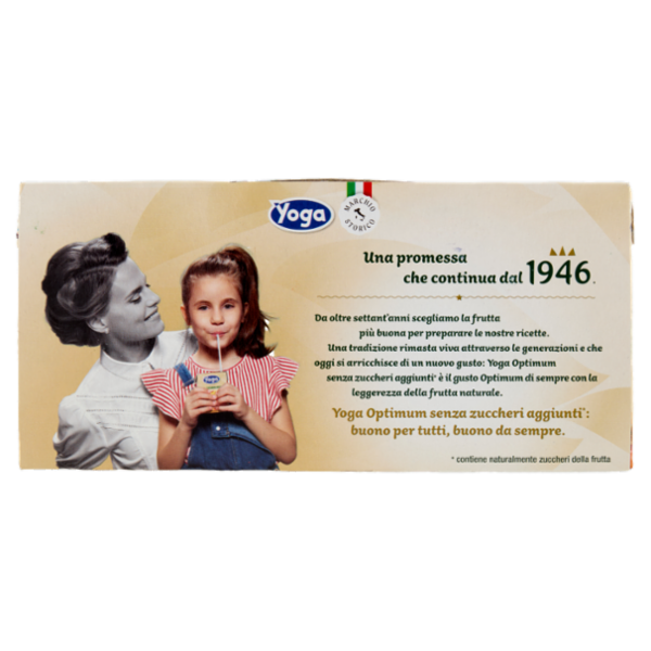 Yoga Optimum 50% di Albicocca Italiana Senza Zuccheri Aggiunti* 3 x 200 ml