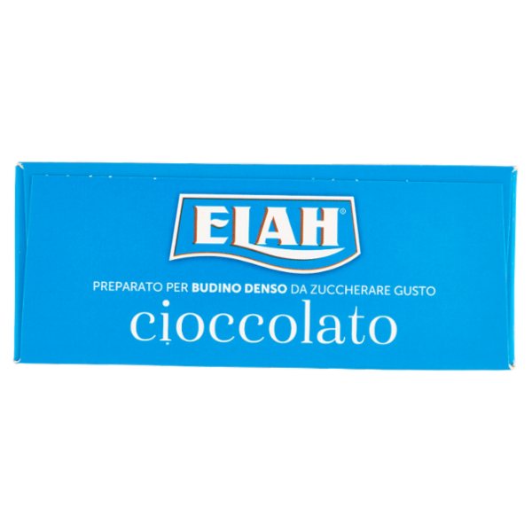 Elah Preparato per Budino Denso Gusto cioccolato da Zuccherare 2 x 49 g