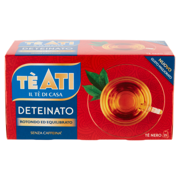 TèAti Deteinato Tè Nero 25 x 1,8 g