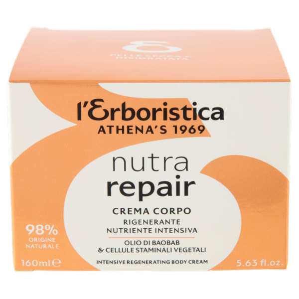 l'Erboristica nutra repair Crema Corpo Rigenerante Nutriente Intensiva 160 ml