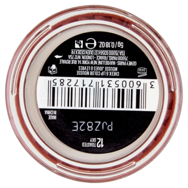 Maybelline New York Cloudtopia Cheek & Lip Mousse 12 Toasted Sky 5 g