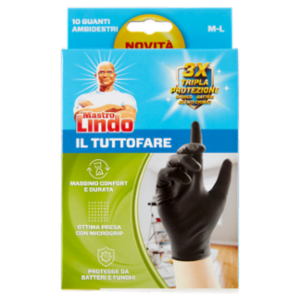 Mastro Lindo Il Tuttofare Guanti Ambidestri M-L 10 Pz