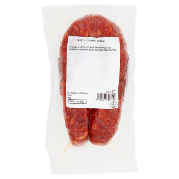 Assaggi e paesaggi Salsiccia di Calabria DOP Dolce 300 g