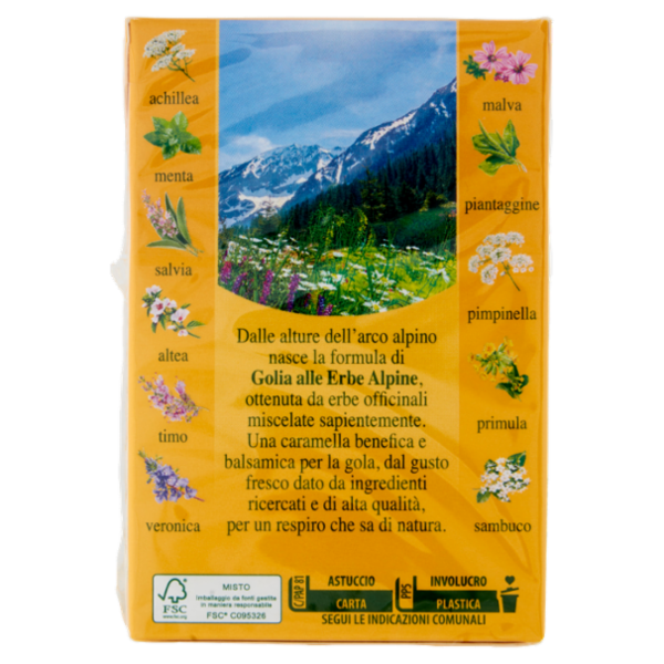 Golia alle Erbe Alpine Erbe Officinali 49 g