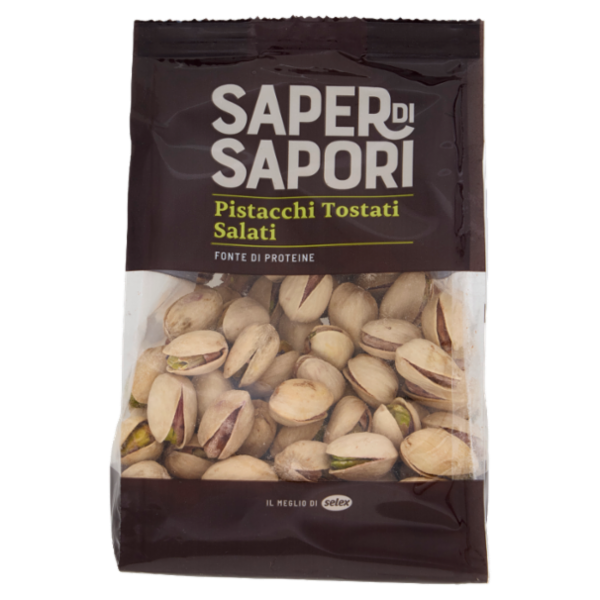 Selex Saper di Sapori Frutta Secca Pistacchi Tostati e Salati 200 g