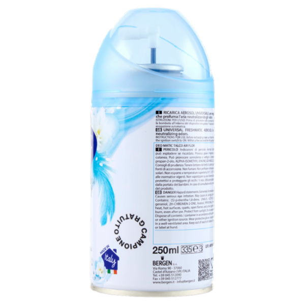 Air Flor ricarica spray automatica talco 250 ml