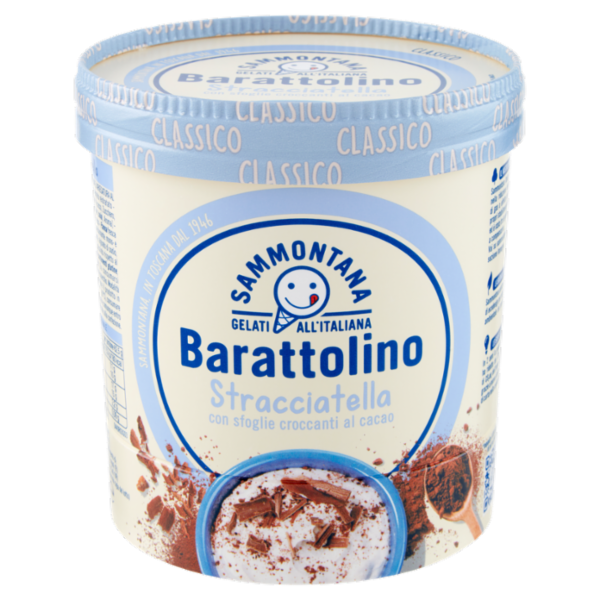 Sammontana Barattolino Classico Stracciatella 500 g