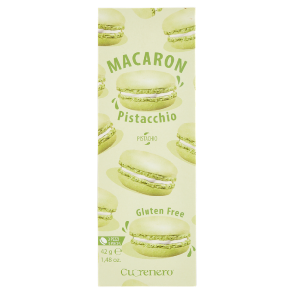 Cuorenero Macaron Pistacchio 42 g