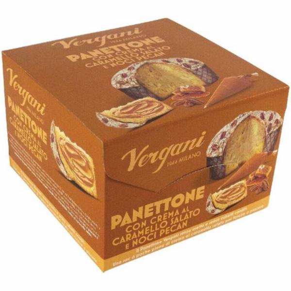Vergani Panettone Con Crema Al Caramello Salato 850g