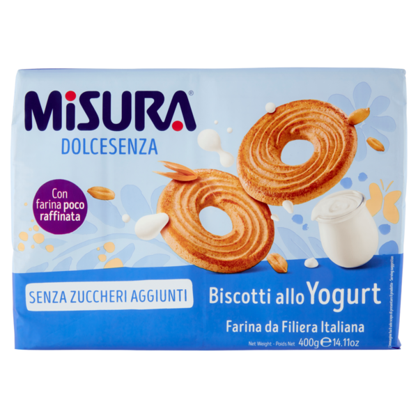 Misura Dolcesenza Biscotti allo Yogurt 400 g