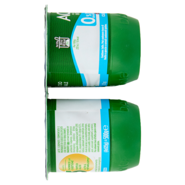 ACTIVIA Yogurt con Probiotico Bifidus, 0% Grassi, gusto Ciliegia, 4x125g