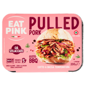 Eat Pink Pulled Pork Sfilacciato Gusto BBQ 200 g
