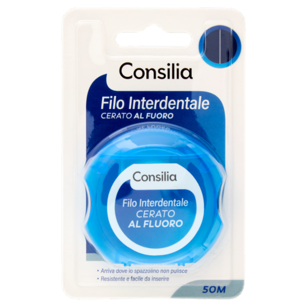 Consilia Filo Interdentale Cerato al Fluoro 50 m