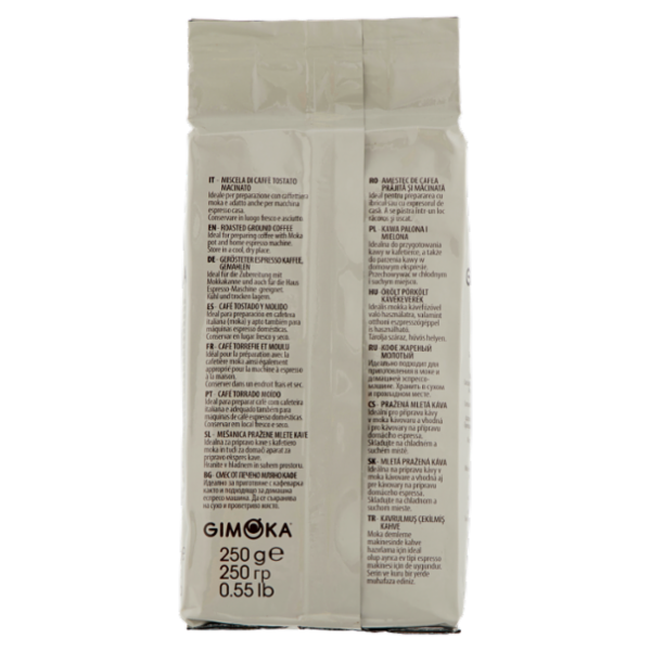 Gimoka Miscela Bar Finissimo Caffè Tostato Macinato 250 g