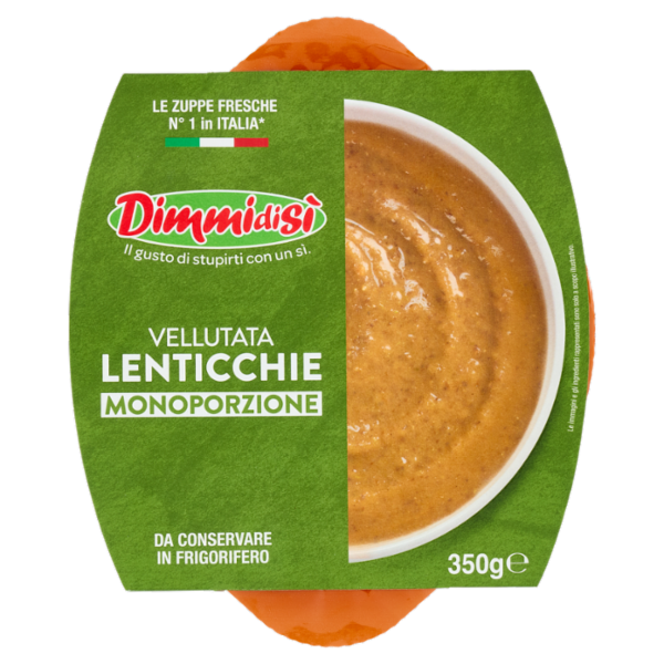DimmidiSì Vellutata Lenticchie Monoporzione 350 g