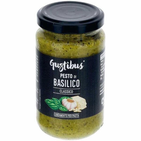 Gustibus Pesto Di Basilico Con Aglio 190g