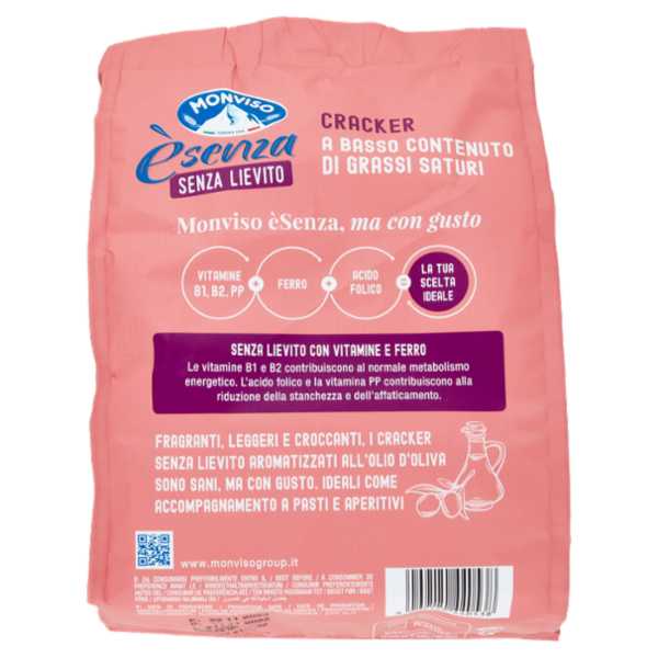 Monviso èsenza Senza Lievito Cracker 220 g