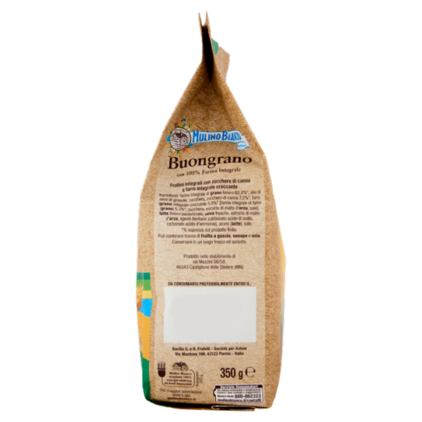 Mulino Bianco Buongrano Biscotti con Farro Integrale Croccante 350g