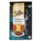 Sheba Délices du Jour Cibo Umido Gatto in Salsa con Manzo, Pollo e Agnello 6 x 50 g
