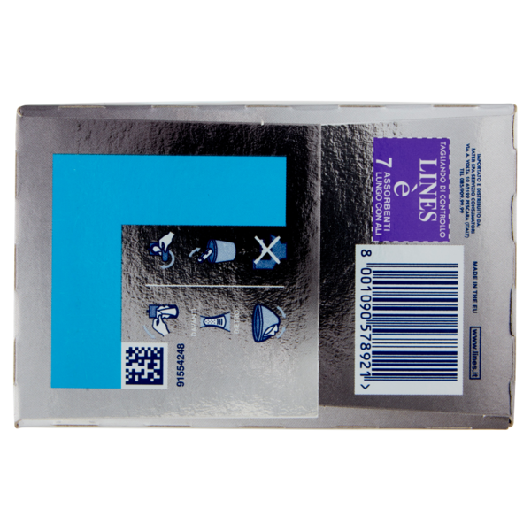 Lines è Assorbenti Lungo con Ali 7 pz