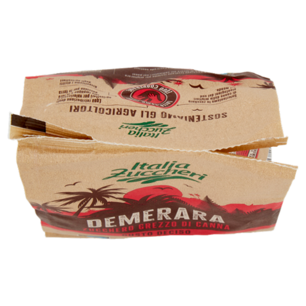 Italia Zuccheri Demerara Zucchero Grezzo di Canna 500 g