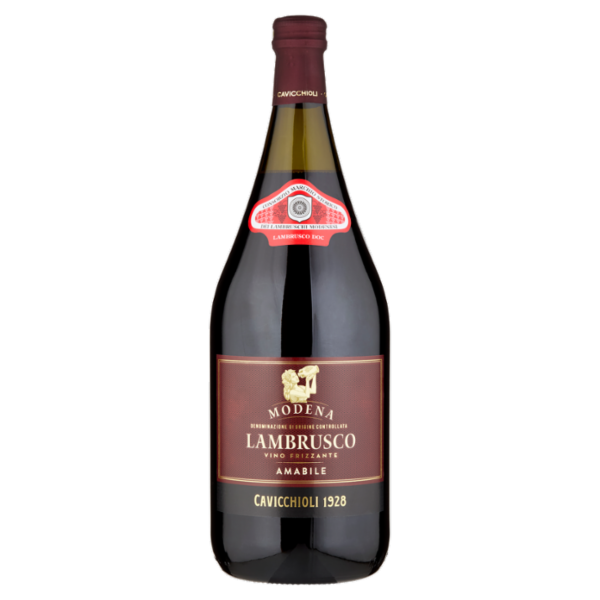 Cavicchioli 1928 Lambrusco di Modena DOC Vino Frizzante Amabile 1,5 L