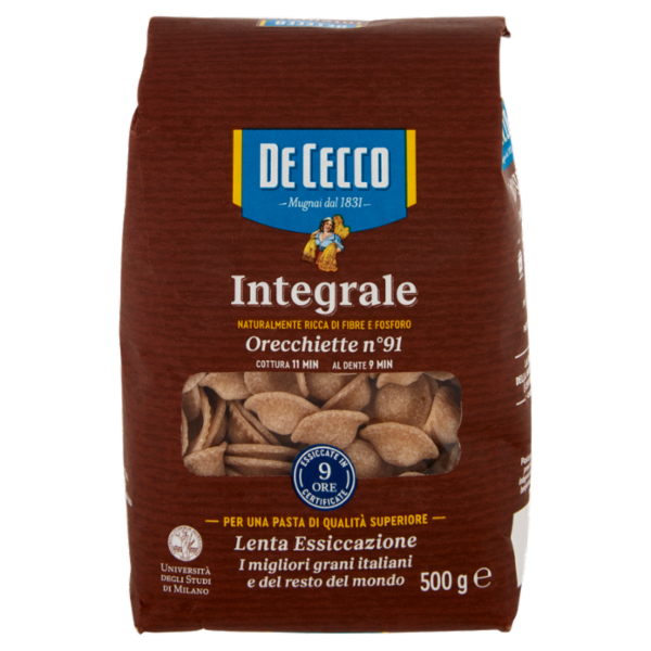 De Cecco Integrale Orecchiette n° 91 500 g