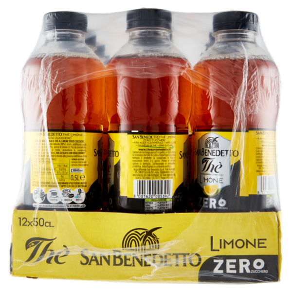 San Benedetto Thè Limone Zero 12 x 50 CL