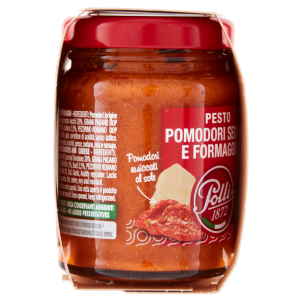 Polli Pesto Pomodori Secchi e Formaggio 2 x 90 g