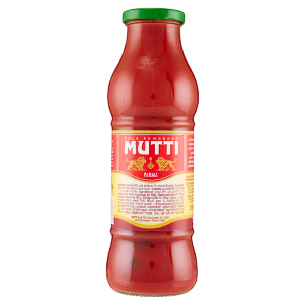 Mutti Passata Mutti di pomodoro al basilico 560 g