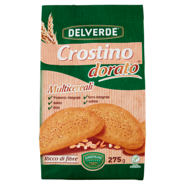 Delverde Crostino dorato Multicereali 275 g